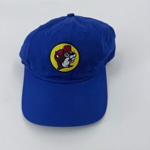 Buc-ee’s Blue and Yellow Baseball Hat with Emblem